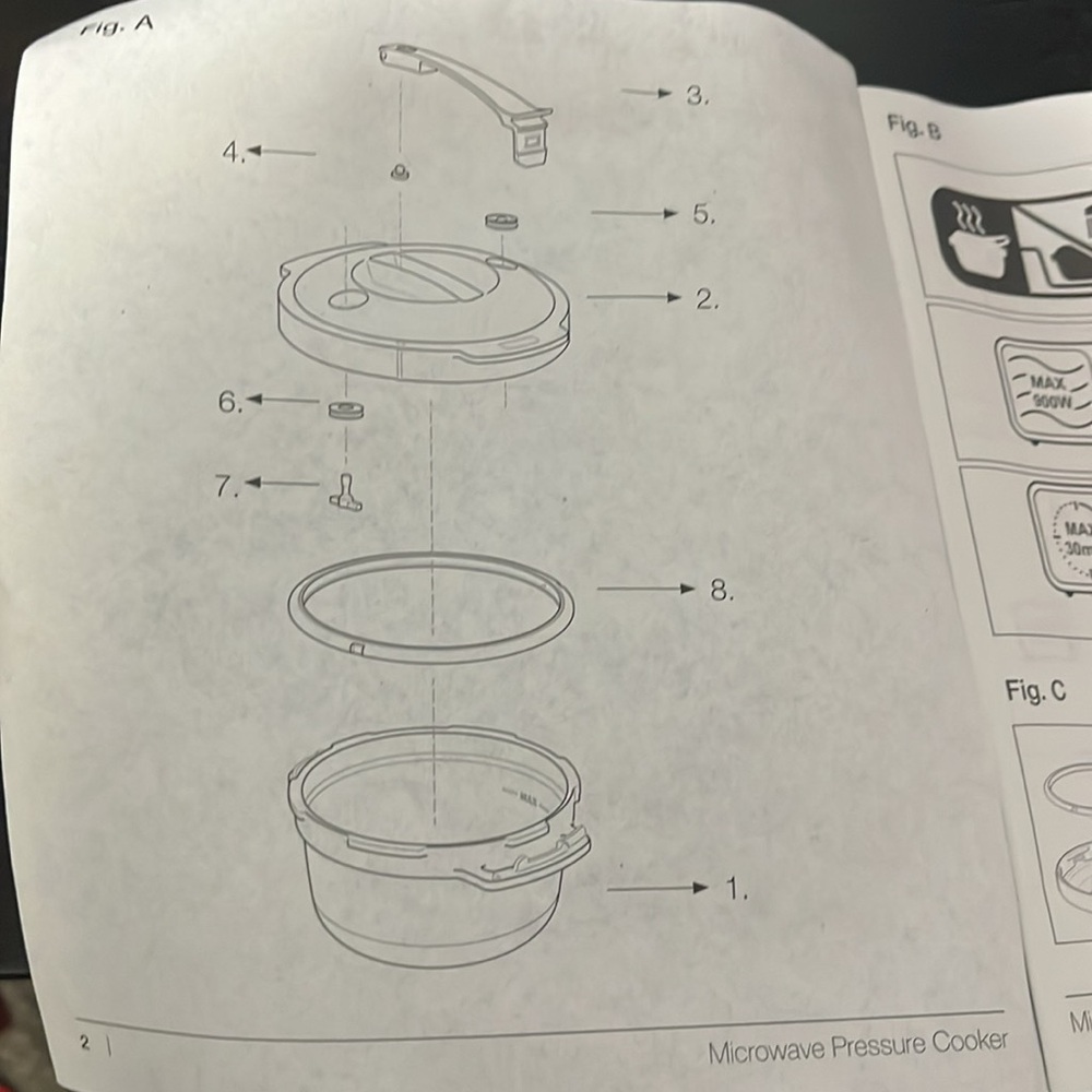 Tupperware Microwave Pressure Cooker - Picture 7 of 12